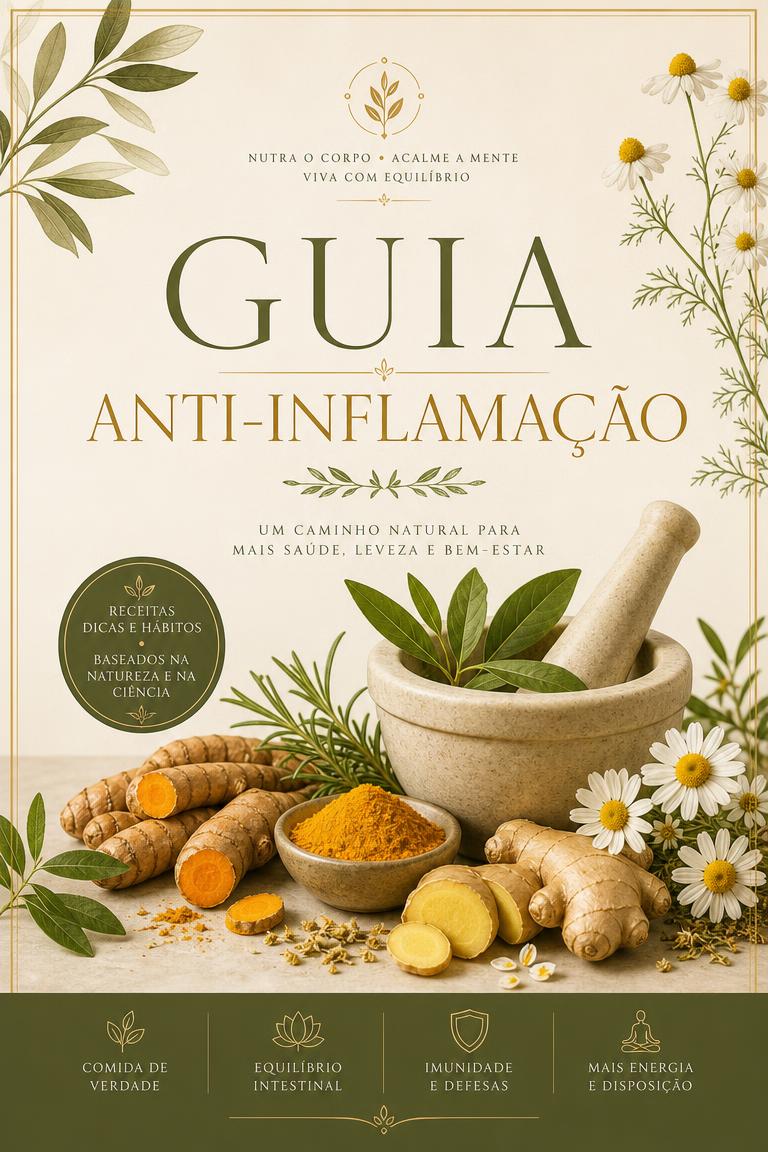 Capa do e-book Guia Anti-Inflamação