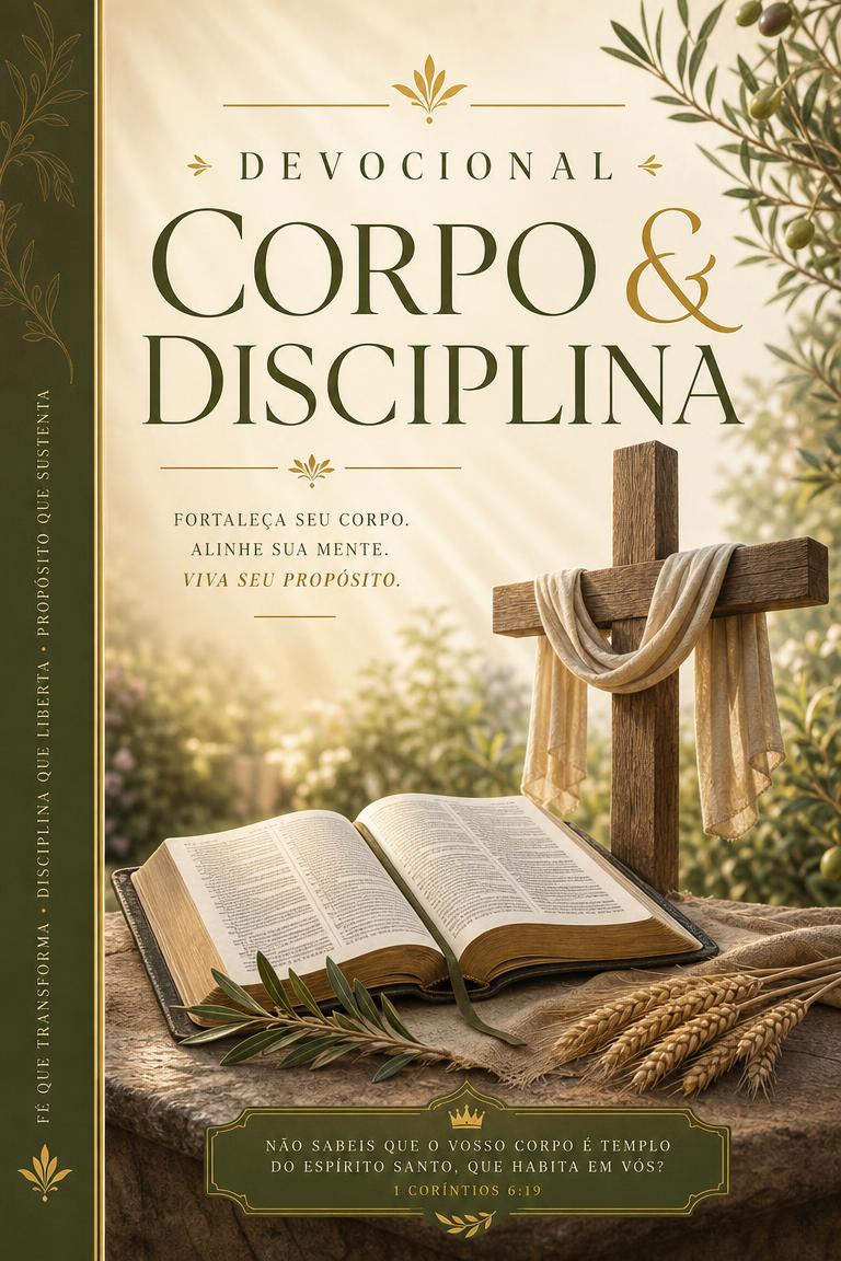 Capa do e-book Devocional Corpo & Disciplina