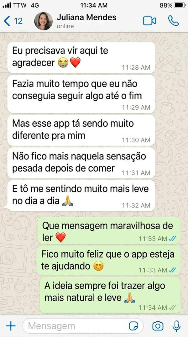 Depoimento Dieta do Éden